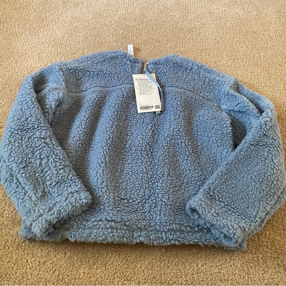 NWT Lululemon Wool Whenever Crew Chambray Size 2 - Picture 3 of 5